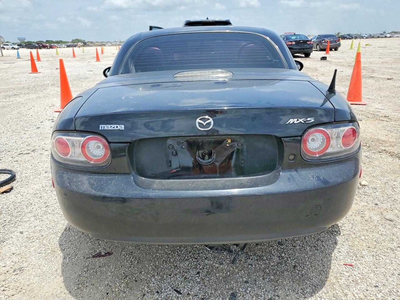 2008 Mazda Mx-5 Miata Black vin: JM1NC26F080156748