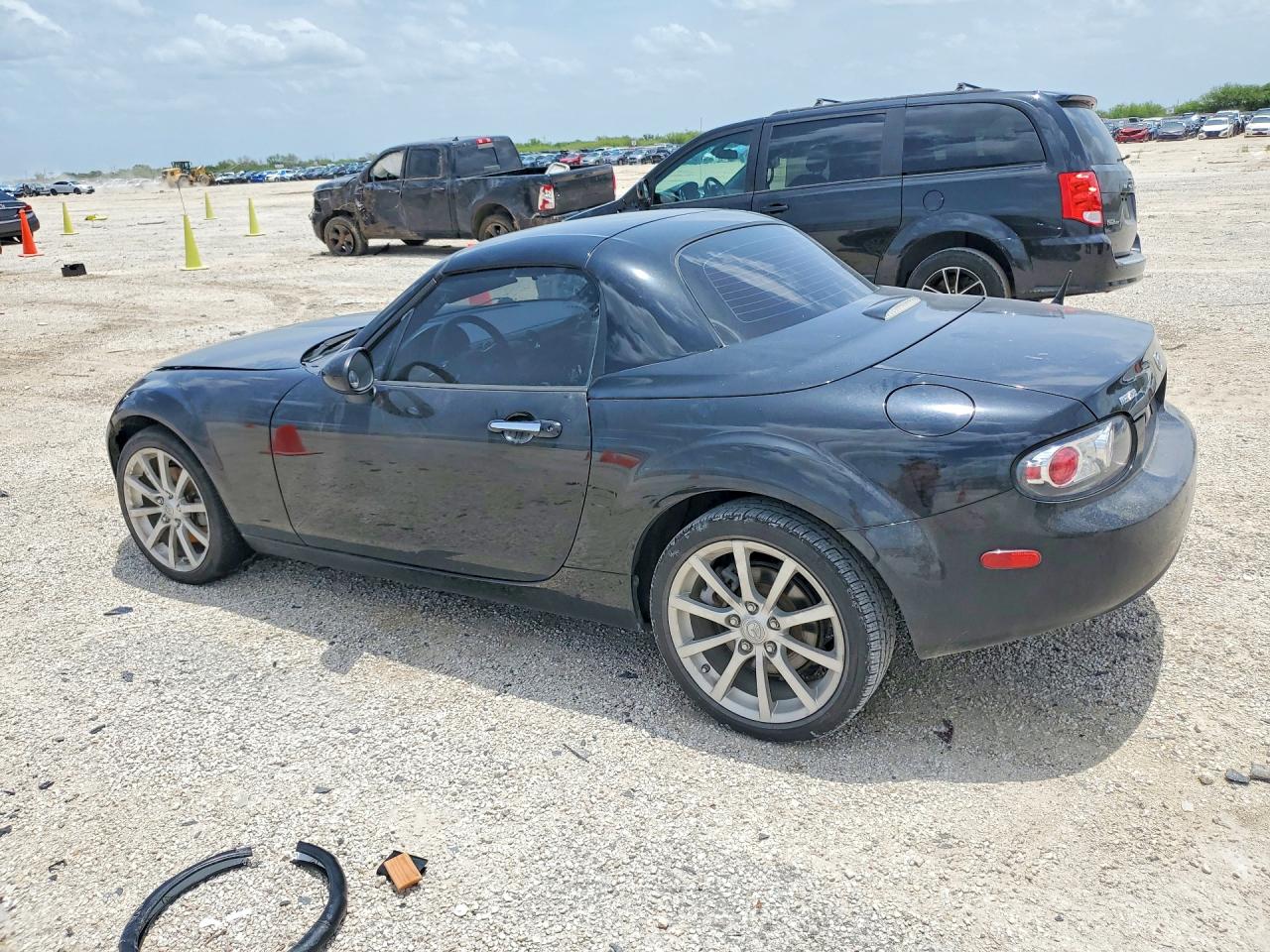 2008 Mazda Mx-5 Miata Black vin: JM1NC26F080156748