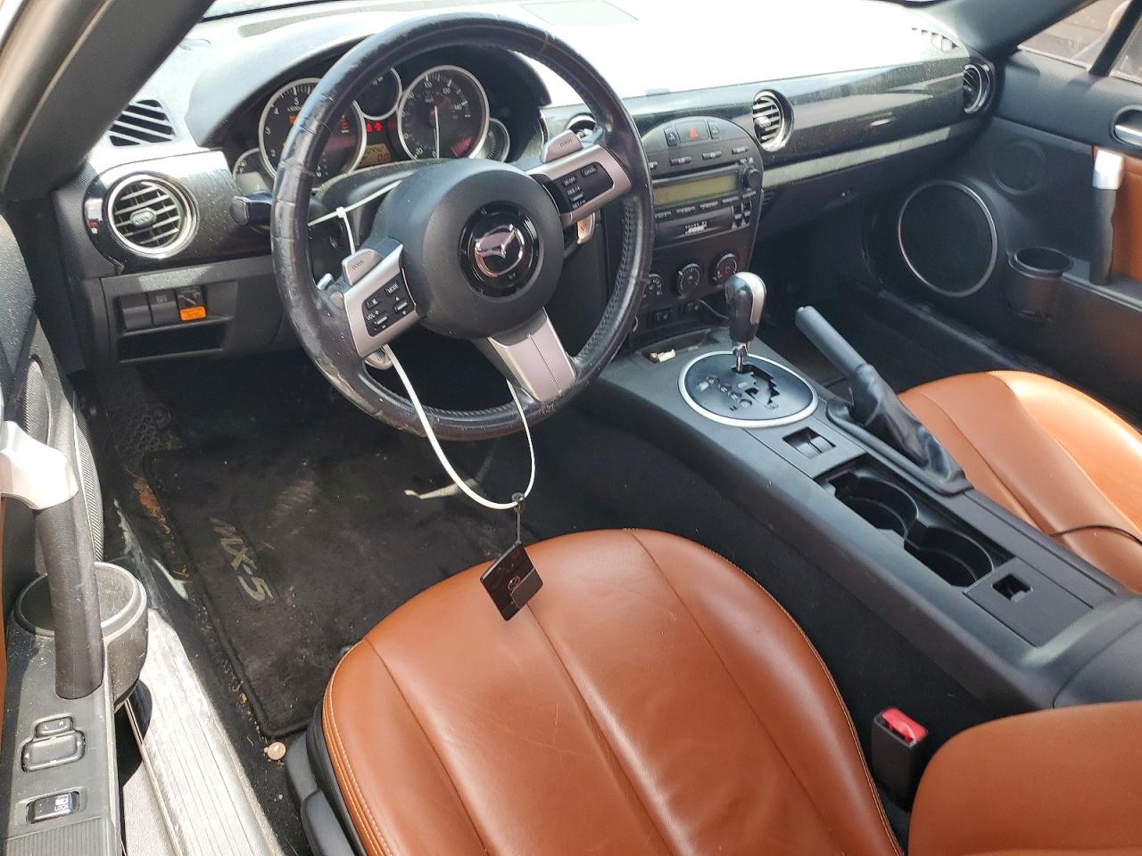 2008 Mazda Mx-5 Miata Black vin: JM1NC26F080156748