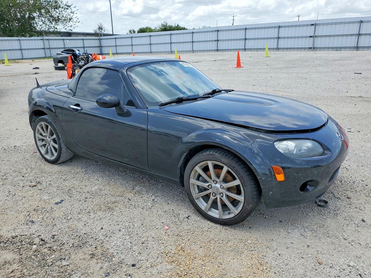 2008 Mazda Mx-5 Miata Black vin: JM1NC26F080156748
