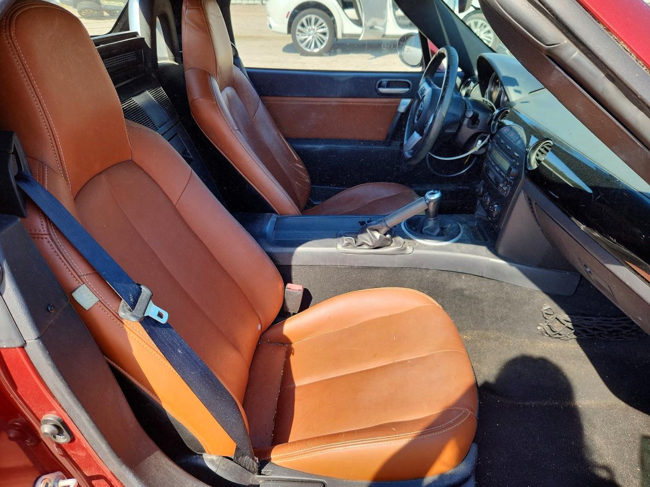 2008 Mazda Mx-5 Miata Red vin: JM1NC26F180149985