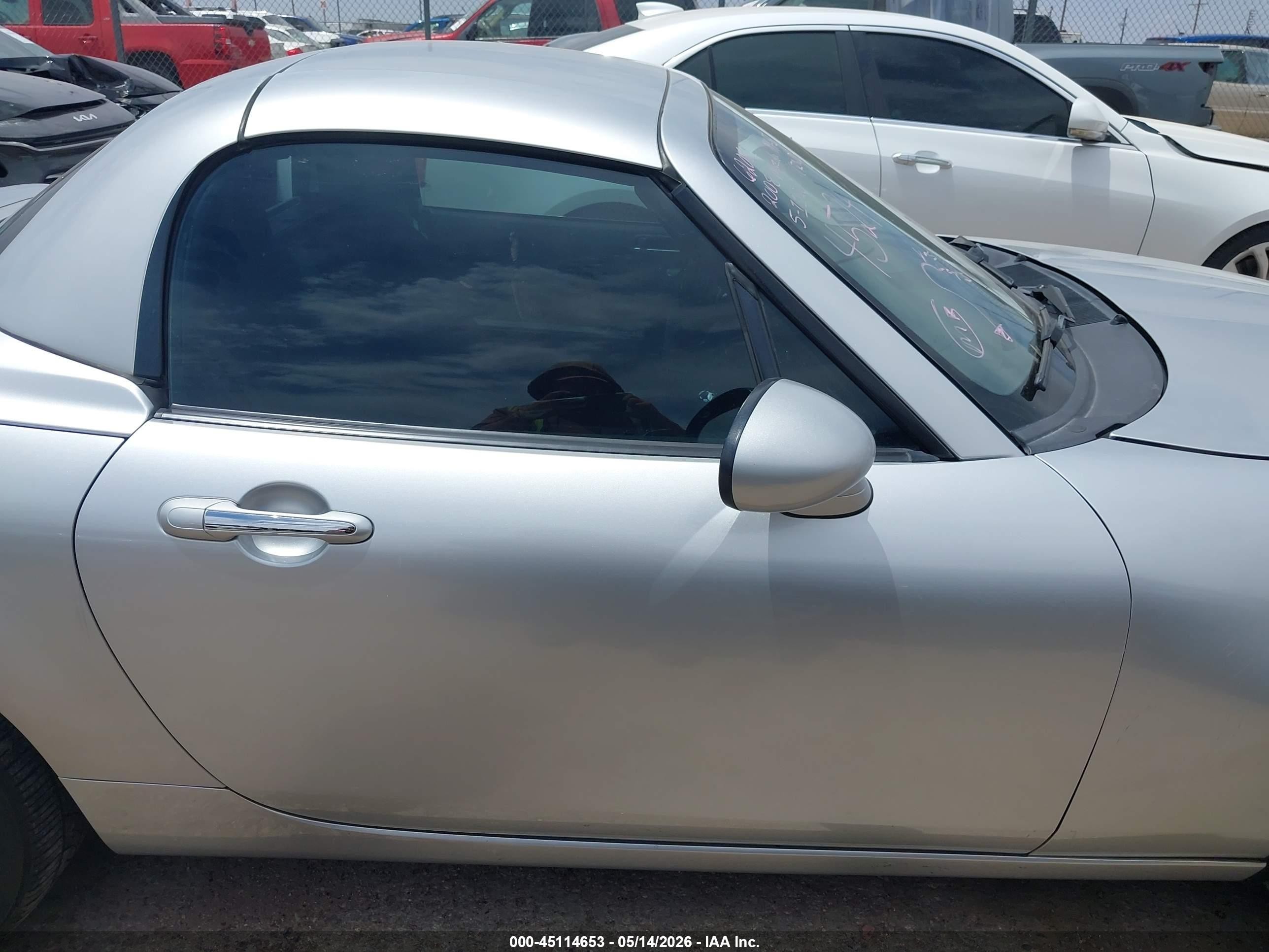 2008 Mazda Mx-5 Touring Silver vin: JM1NC26F180154524