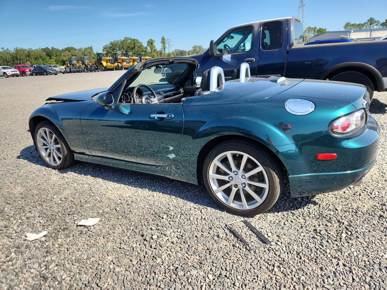 2008 Mazda Mx-5 Miata Teal vin: JM1NC26F380145856