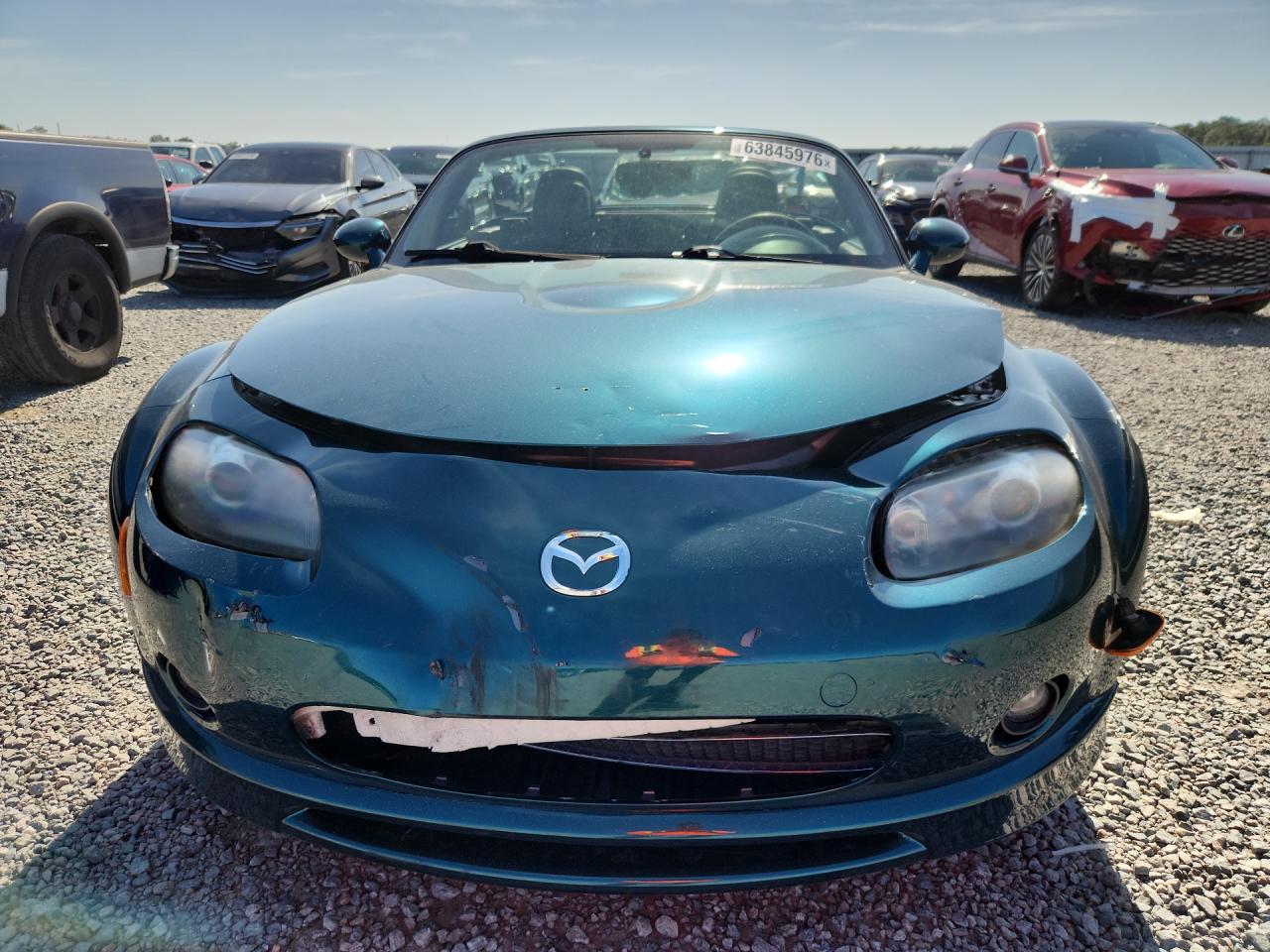 2008 Mazda Mx-5 Miata Teal vin: JM1NC26F380145856