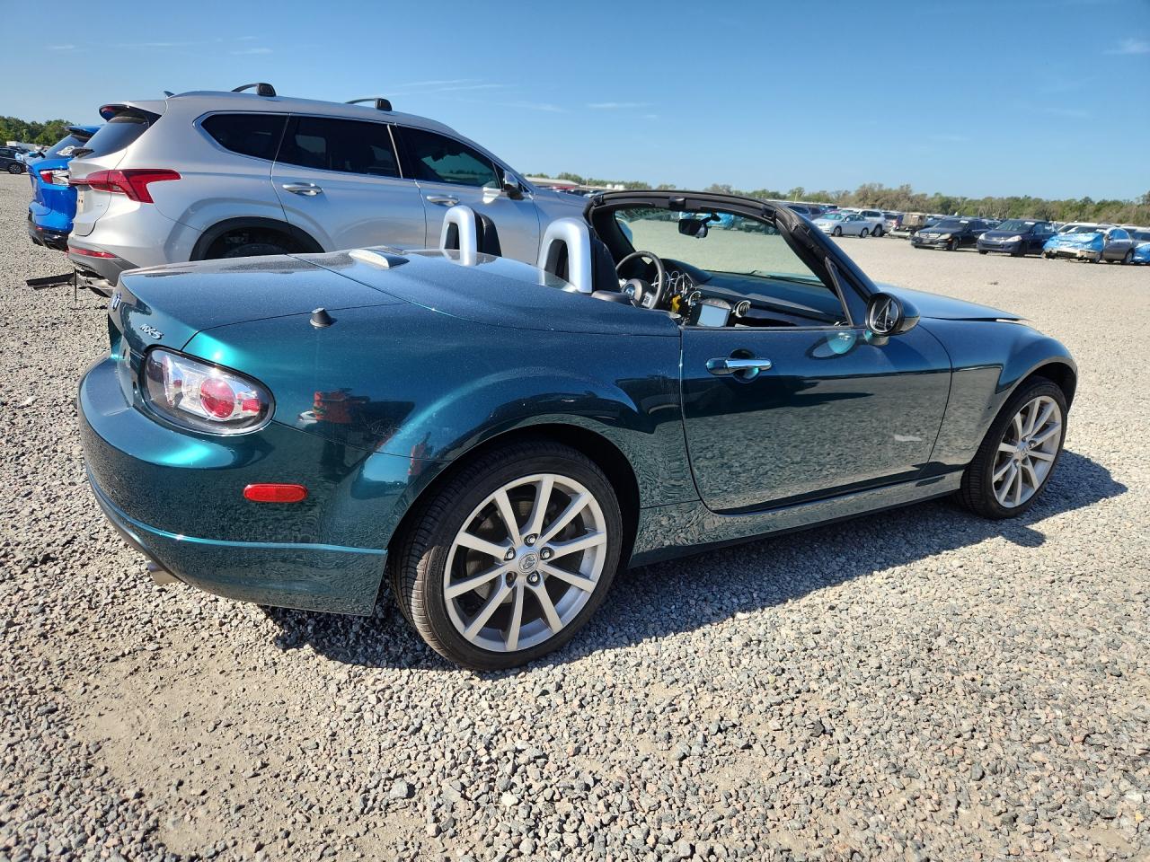 2008 Mazda Mx-5 Miata Teal vin: JM1NC26F380145856