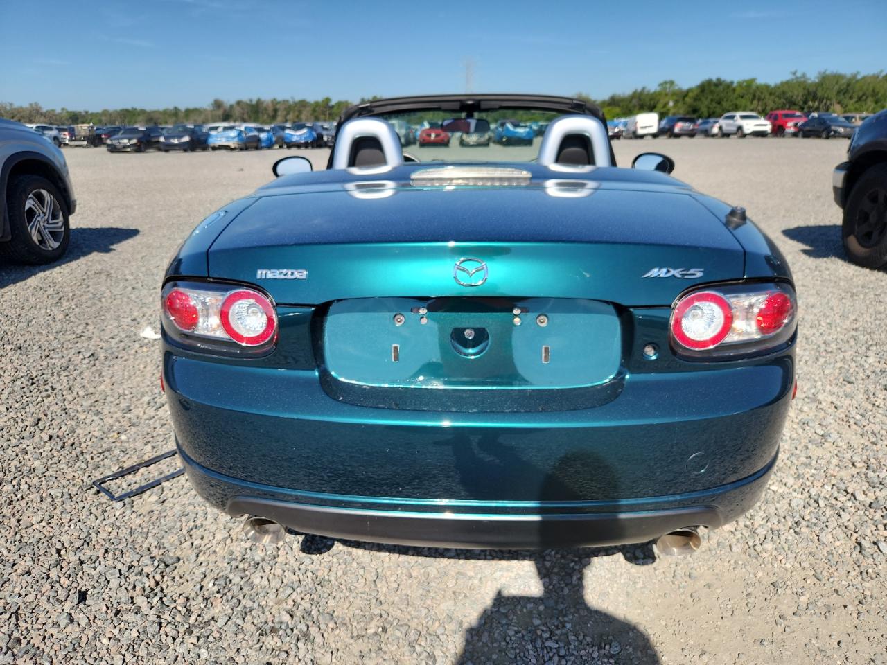 2008 Mazda Mx-5 Miata Teal vin: JM1NC26F380145856