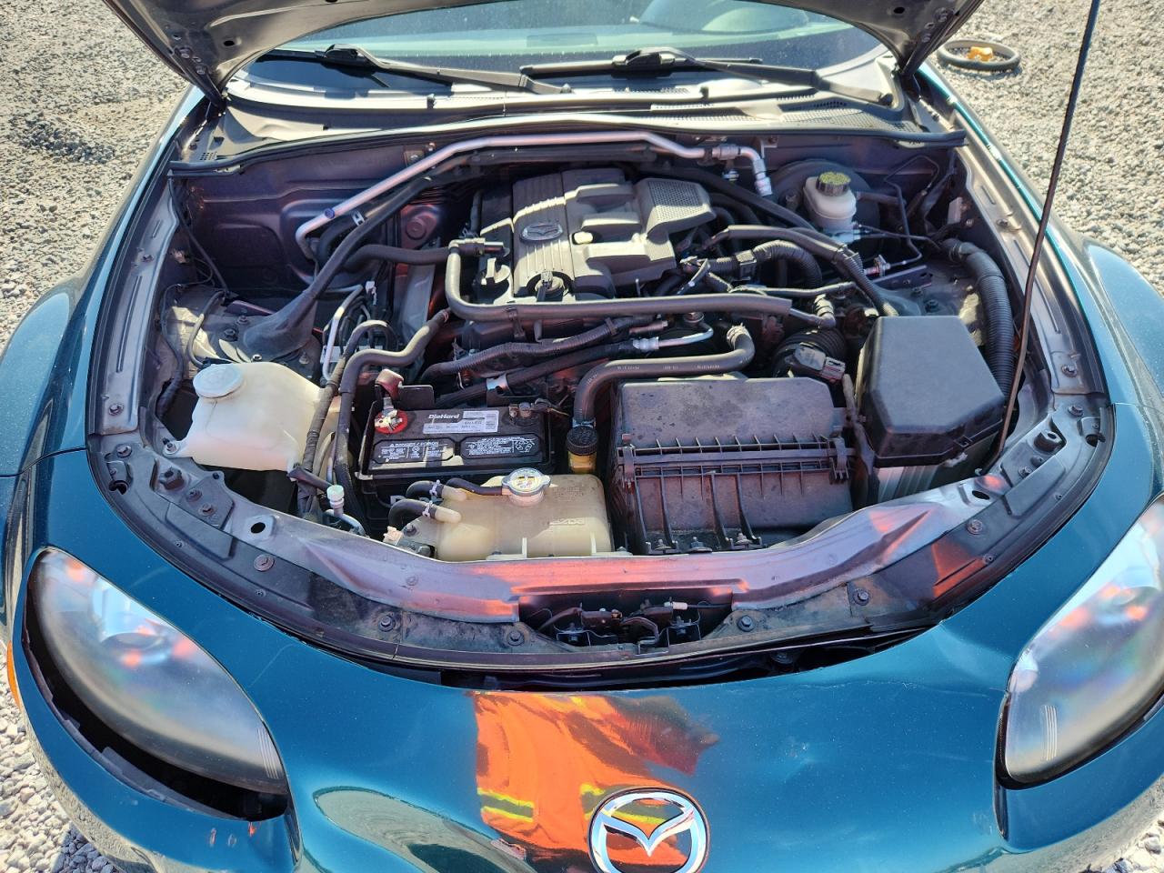 2008 Mazda Mx-5 Miata Teal vin: JM1NC26F380145856