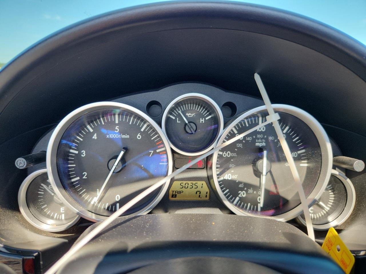 2008 Mazda Mx-5 Miata Teal vin: JM1NC26F380145856