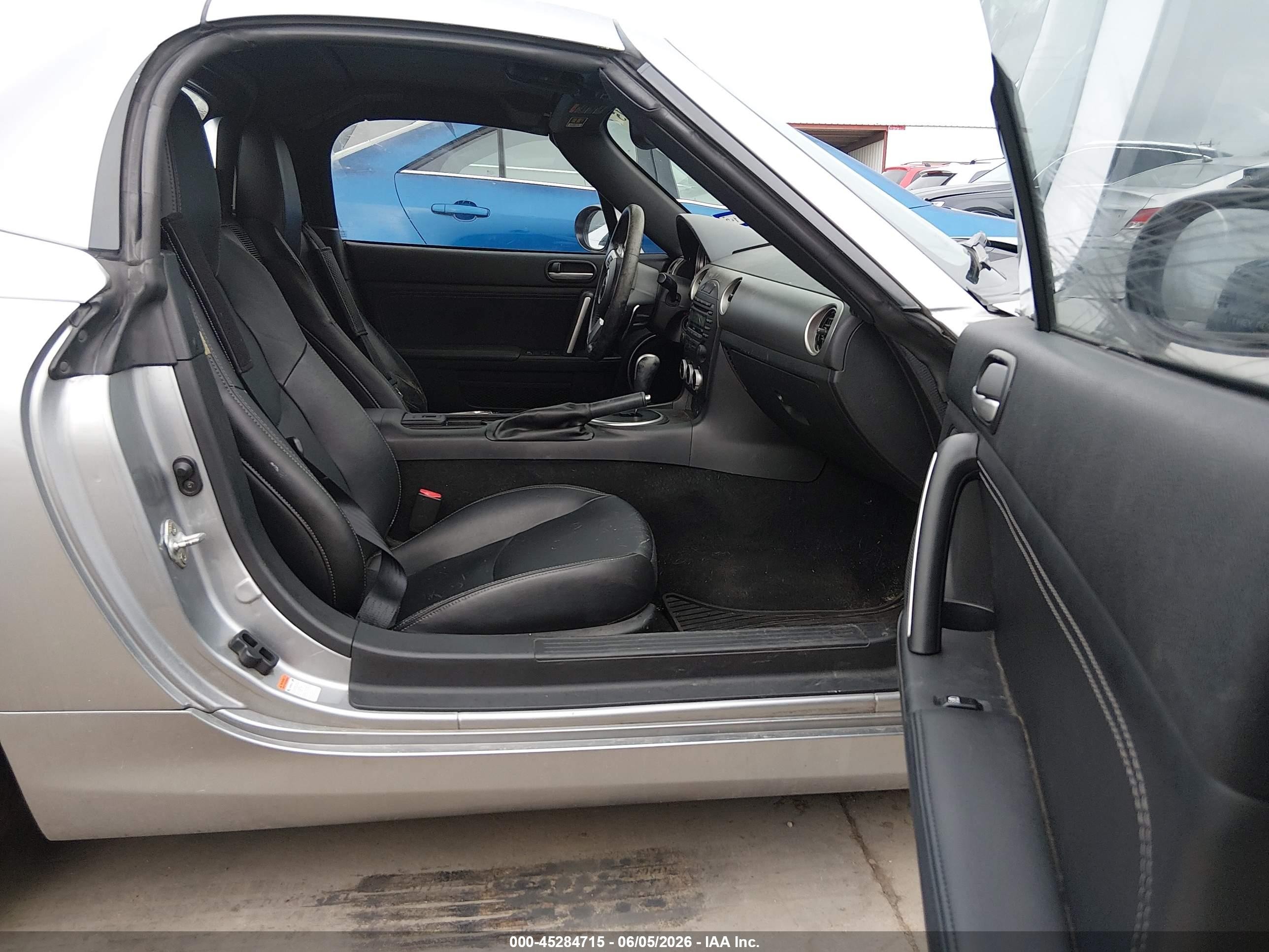 2009 Mazda Mx-5 Miata Grand Touring Silver vin: JM1NC26F490204558