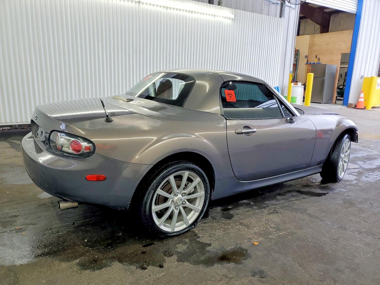 2007 Mazda Mx-5 Miata Gray vin: JM1NC26F570124912