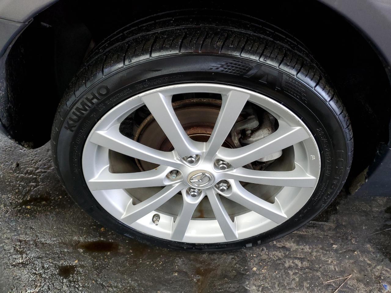 2007 Mazda Mx-5 Miata Gray vin: JM1NC26F570124912 Damage: Right Rear Wheel, Curb Rash, > 12 Inches