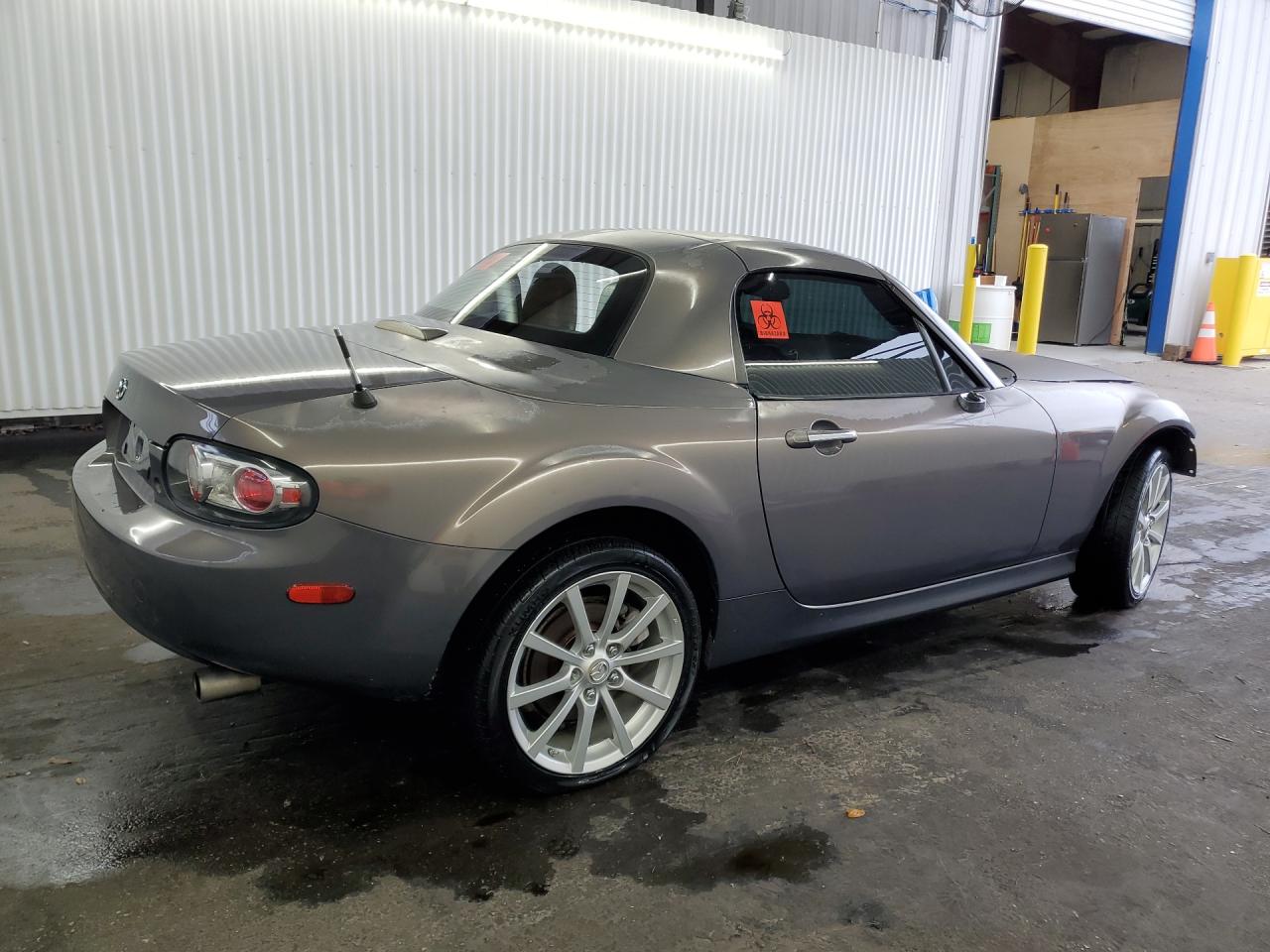 2007 Mazda Mx-5 Miata Gray vin: JM1NC26F570124912 Damage: Right Qtr Panel, Oxidized, > 12 Inches
