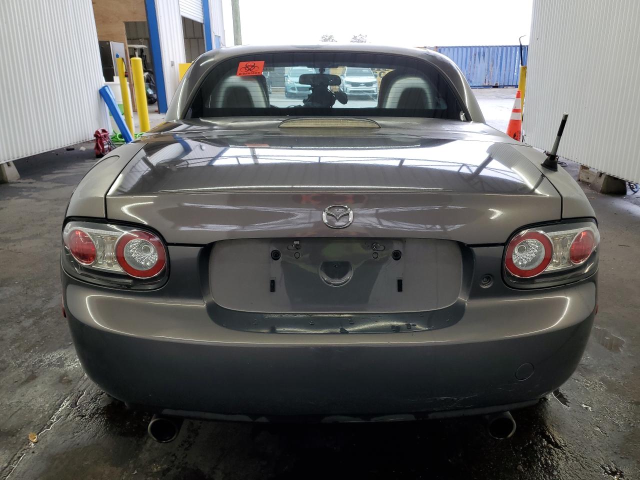 2007 Mazda Mx-5 Miata Gray vin: JM1NC26F570124912 Damage: Rear Bumper, Gouged, 5 To 6 Inches