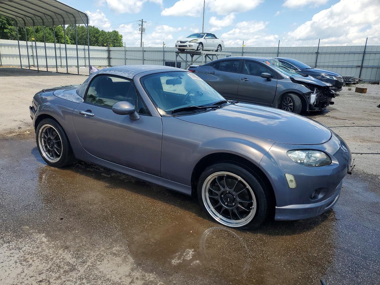 2008 Mazda Mx-5 Miata Gray vin: JM1NC26F580152291
