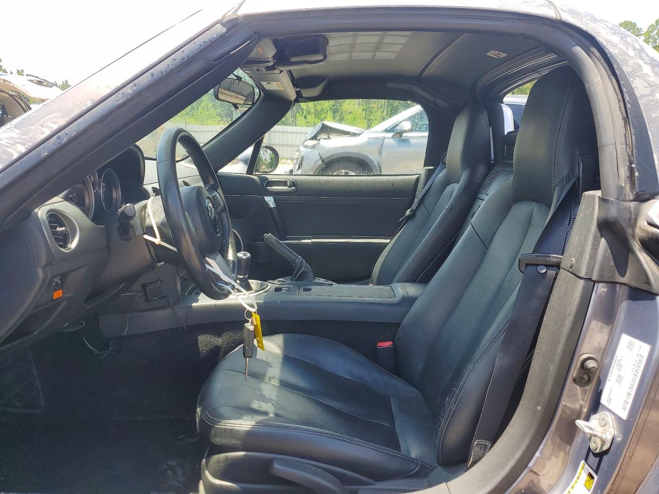 2008 Mazda Mx-5 Miata Gray vin: JM1NC26F580152291