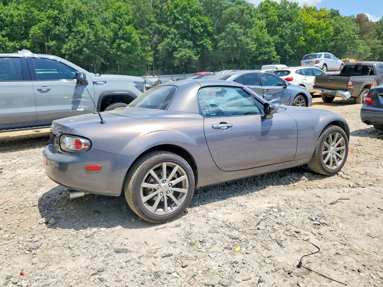 2007 Mazda Mx-5 Miata Gray vin: JM1NC26F670126538