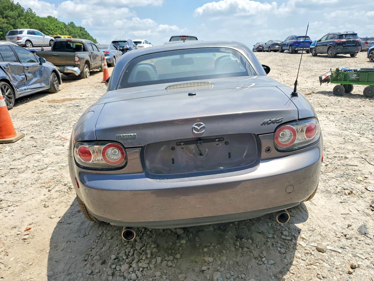 2007 Mazda Mx-5 Miata Gray vin: JM1NC26F670126538