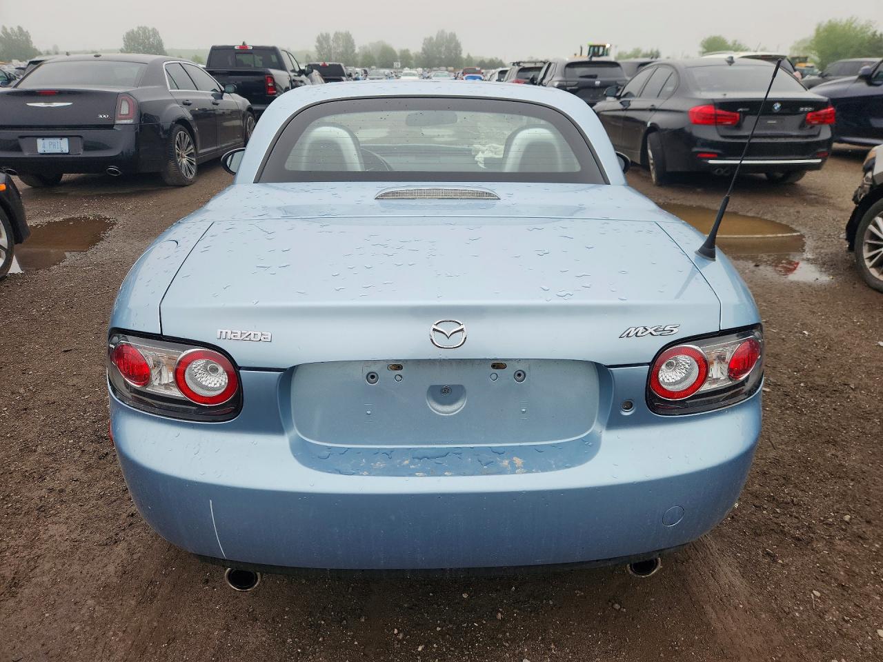 2008 Mazda Mx-5 Miata Blue vin: JM1NC26F680147181