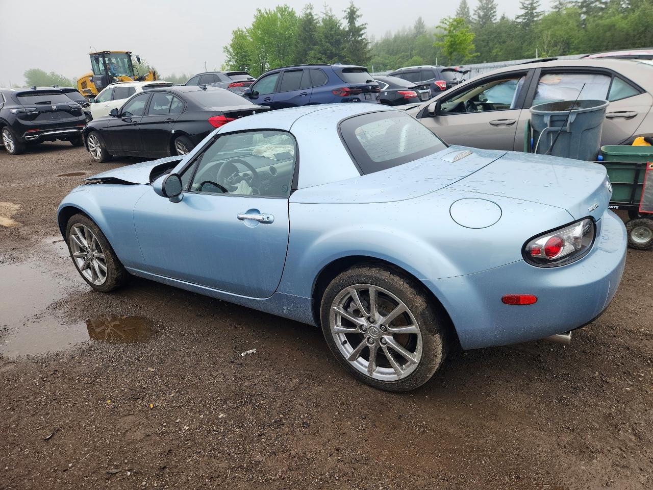 2008 Mazda Mx-5 Miata Blue vin: JM1NC26F680147181