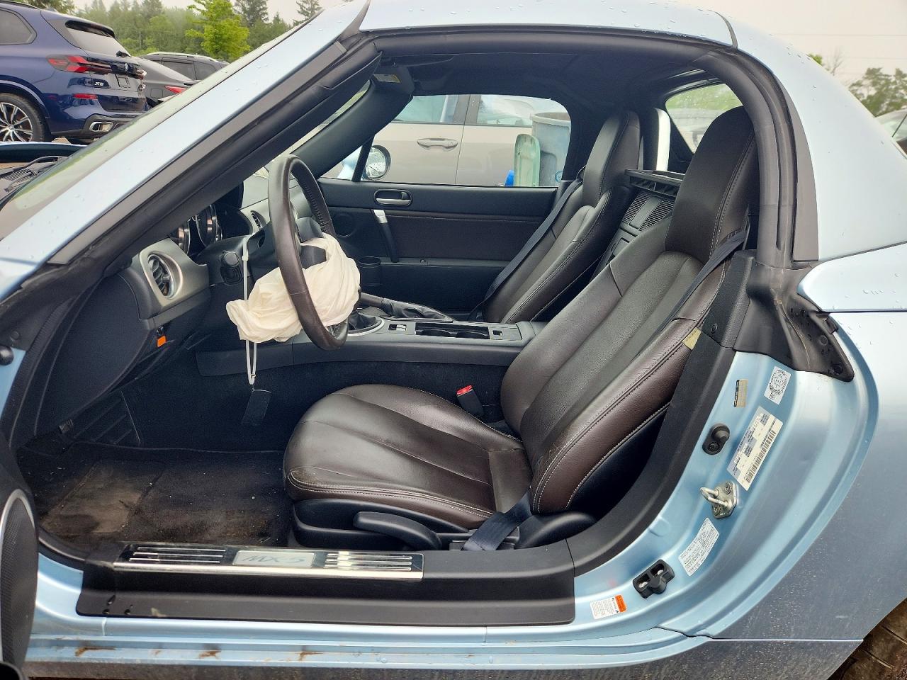 2008 Mazda Mx-5 Miata Blue vin: JM1NC26F680147181