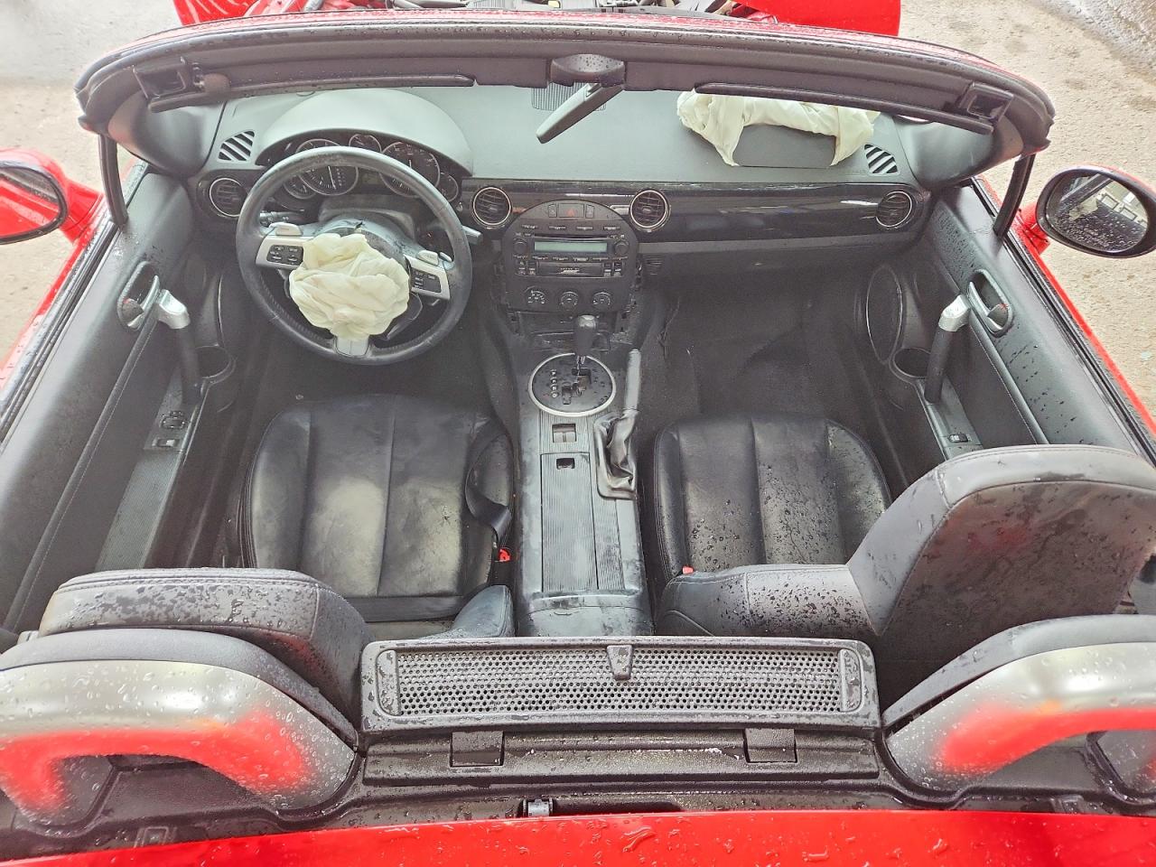 2008 Mazda Mx-5 Miata Red vin: JM1NC26F680152641
