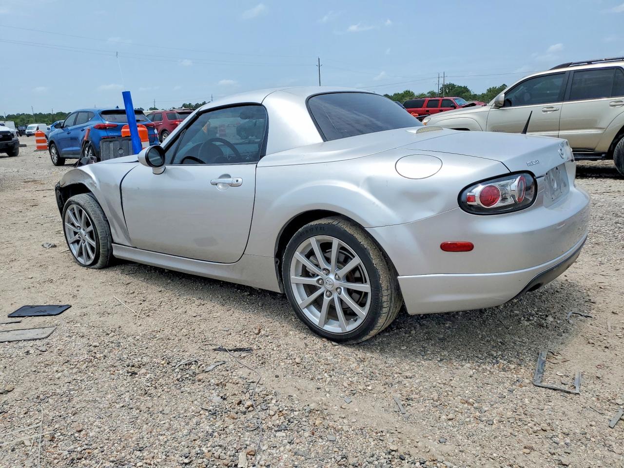 2007 Mazda Mx-5 Miata Silver vin: JM1NC26F770128122