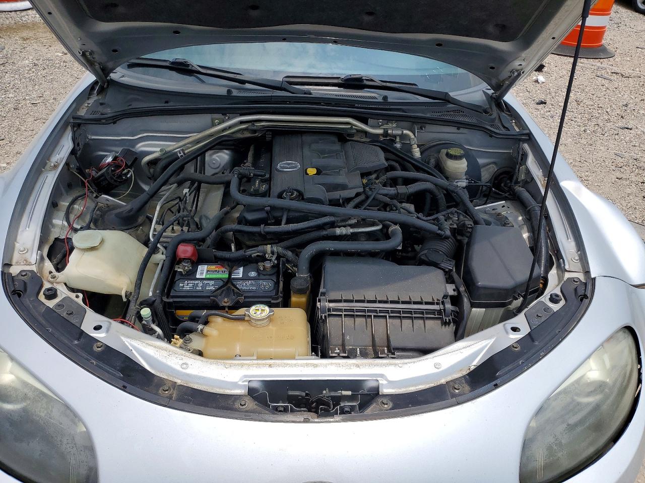 2007 Mazda Mx-5 Miata Silver vin: JM1NC26F770128122