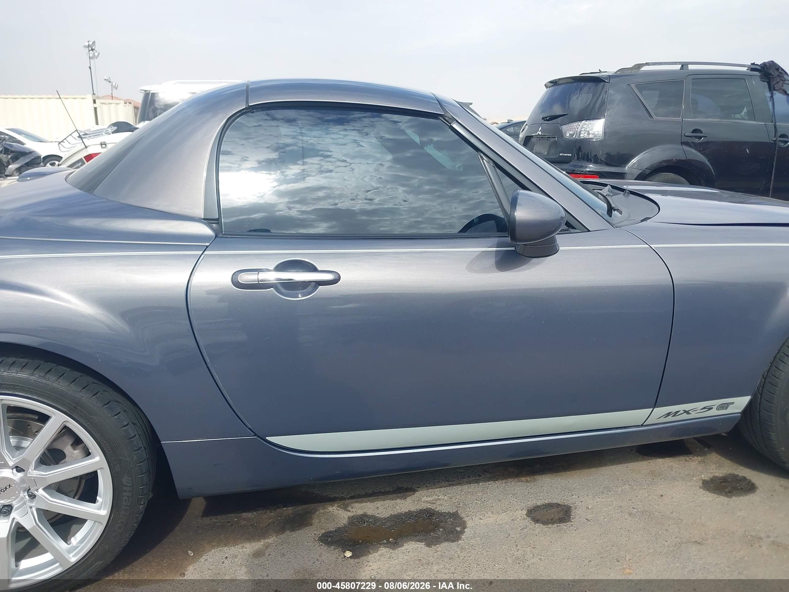 2007 Mazda Mx-5 Grand Touring Gray vin: JM1NC26F770134986