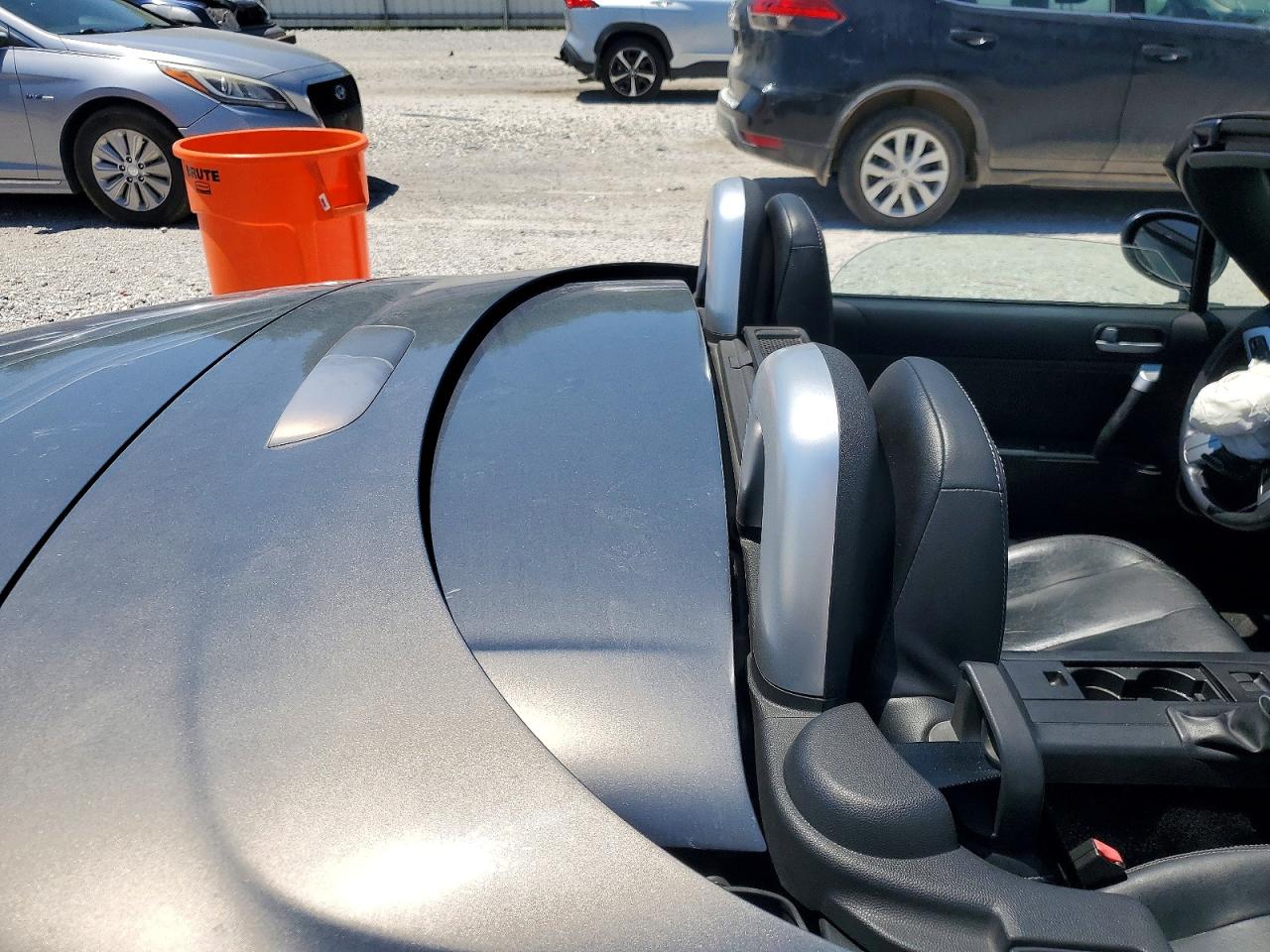 2007 Mazda Mx-5 Miata Gray vin: JM1NC26F870132745