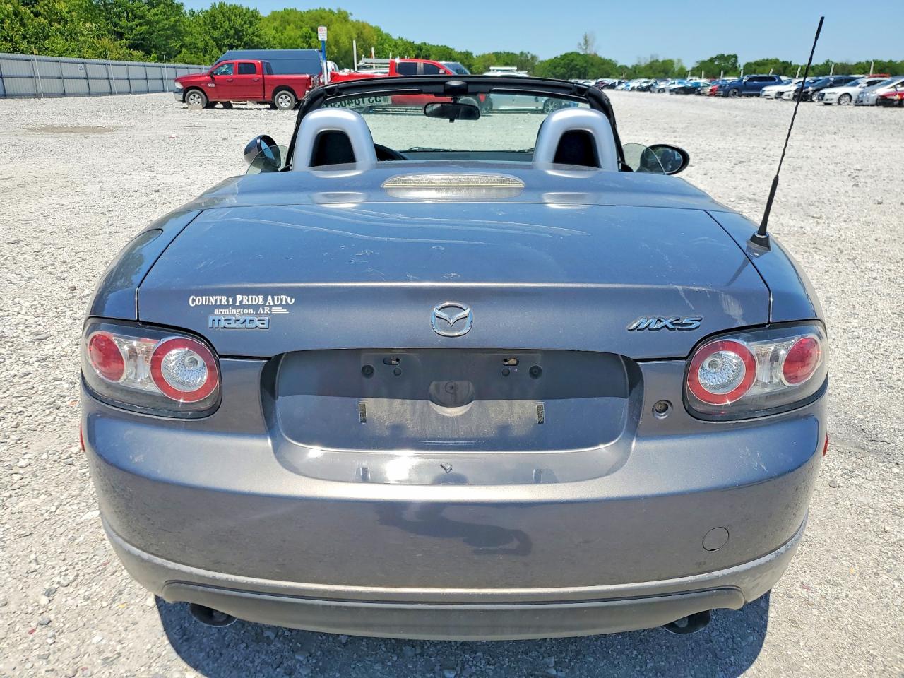 2007 Mazda Mx-5 Miata Gray vin: JM1NC26F870132745