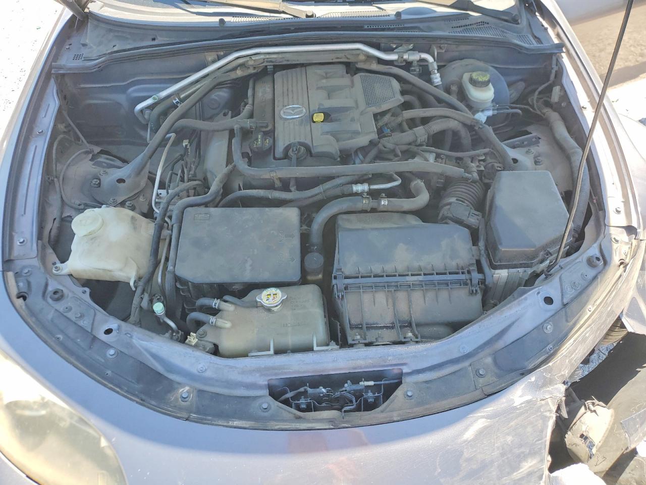 2007 Mazda Mx-5 Miata Gray vin: JM1NC26F870132745