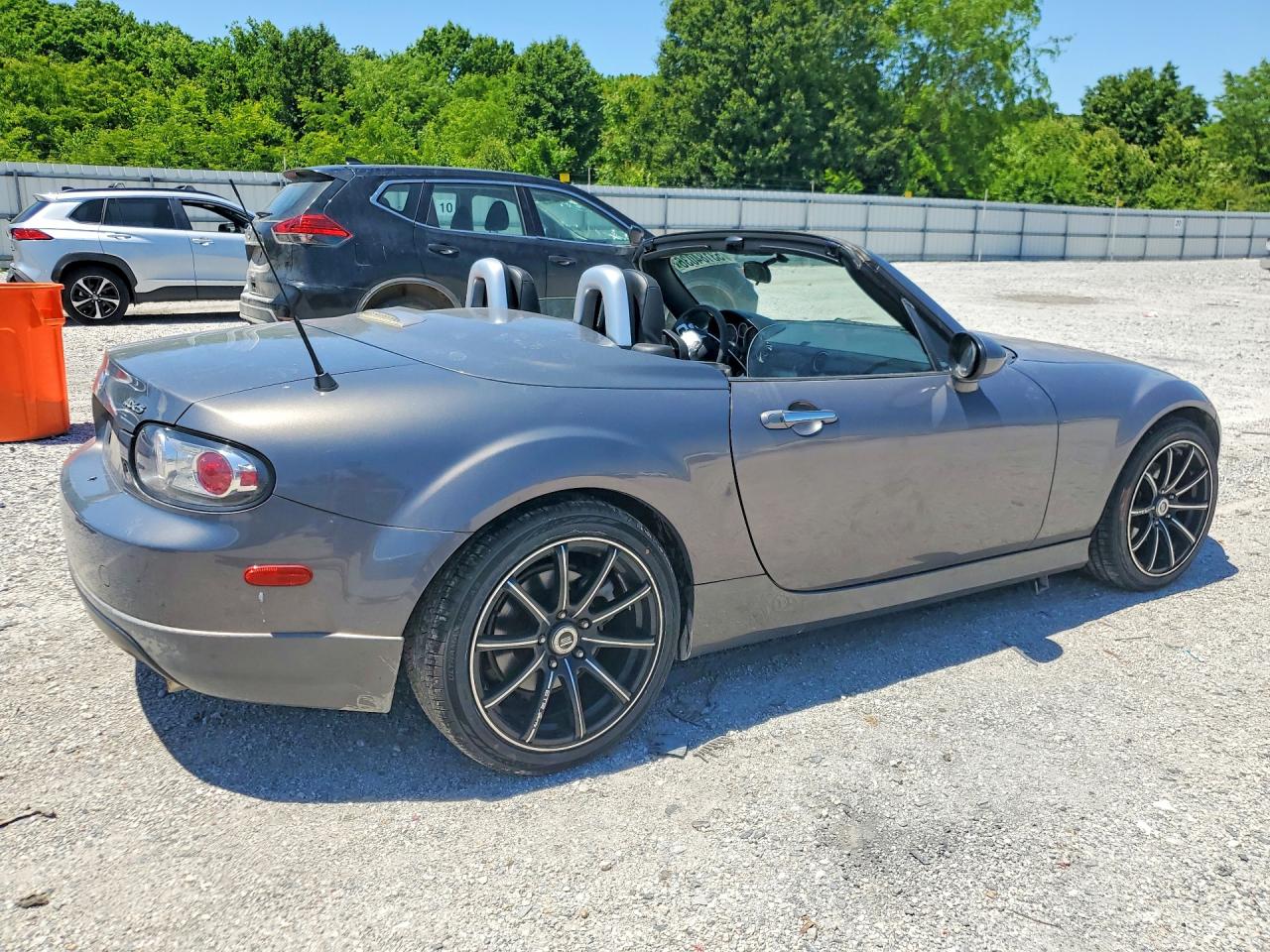 2007 Mazda Mx-5 Miata Gray vin: JM1NC26F870132745