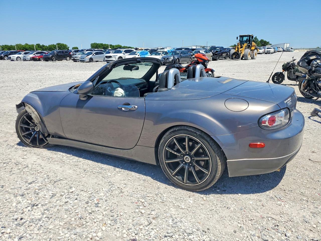 2007 Mazda Mx-5 Miata Gray vin: JM1NC26F870132745