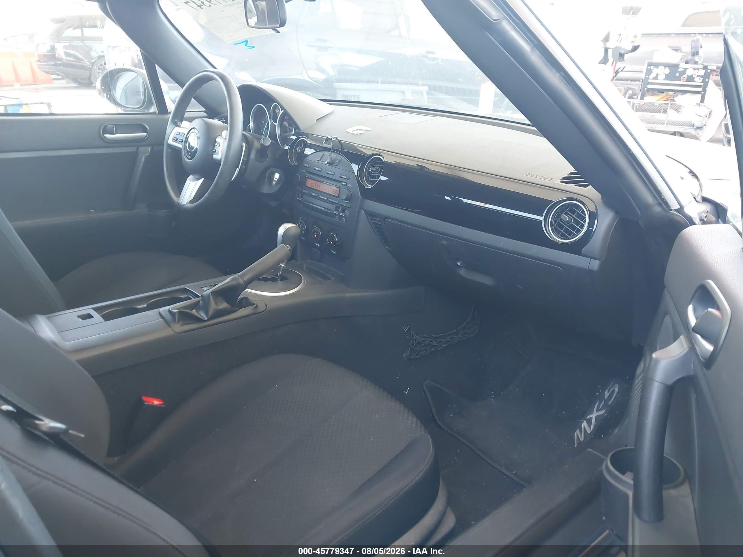 2008 Mazda Mx-5 Touring Gray vin: JM1NC26F880142905