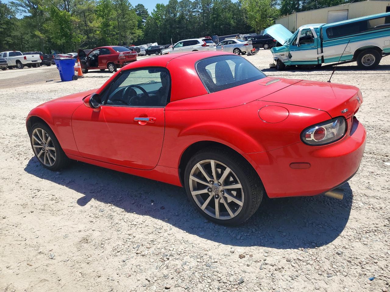 2008 Mazda Mx-5 Miata Red vin: JM1NC26F880149644