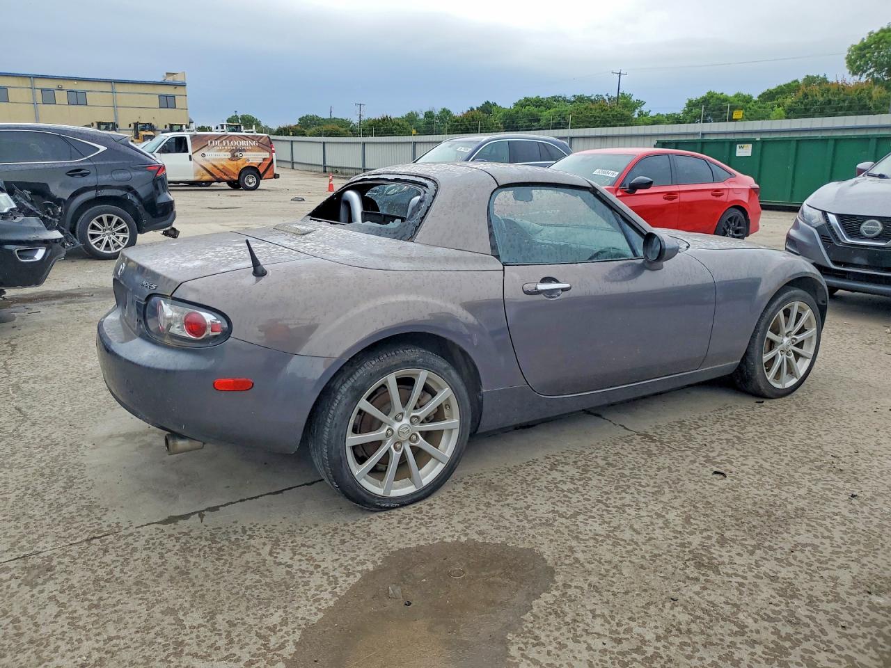 2008 Mazda Mx-5 Miata Gray vin: JM1NC26F980157204