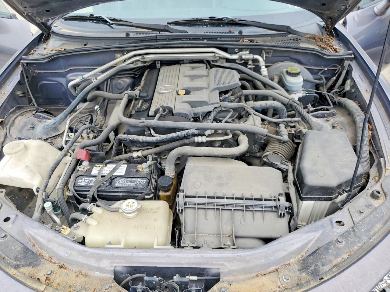 2008 Mazda Mx-5 Miata Gray vin: JM1NC26F980157204