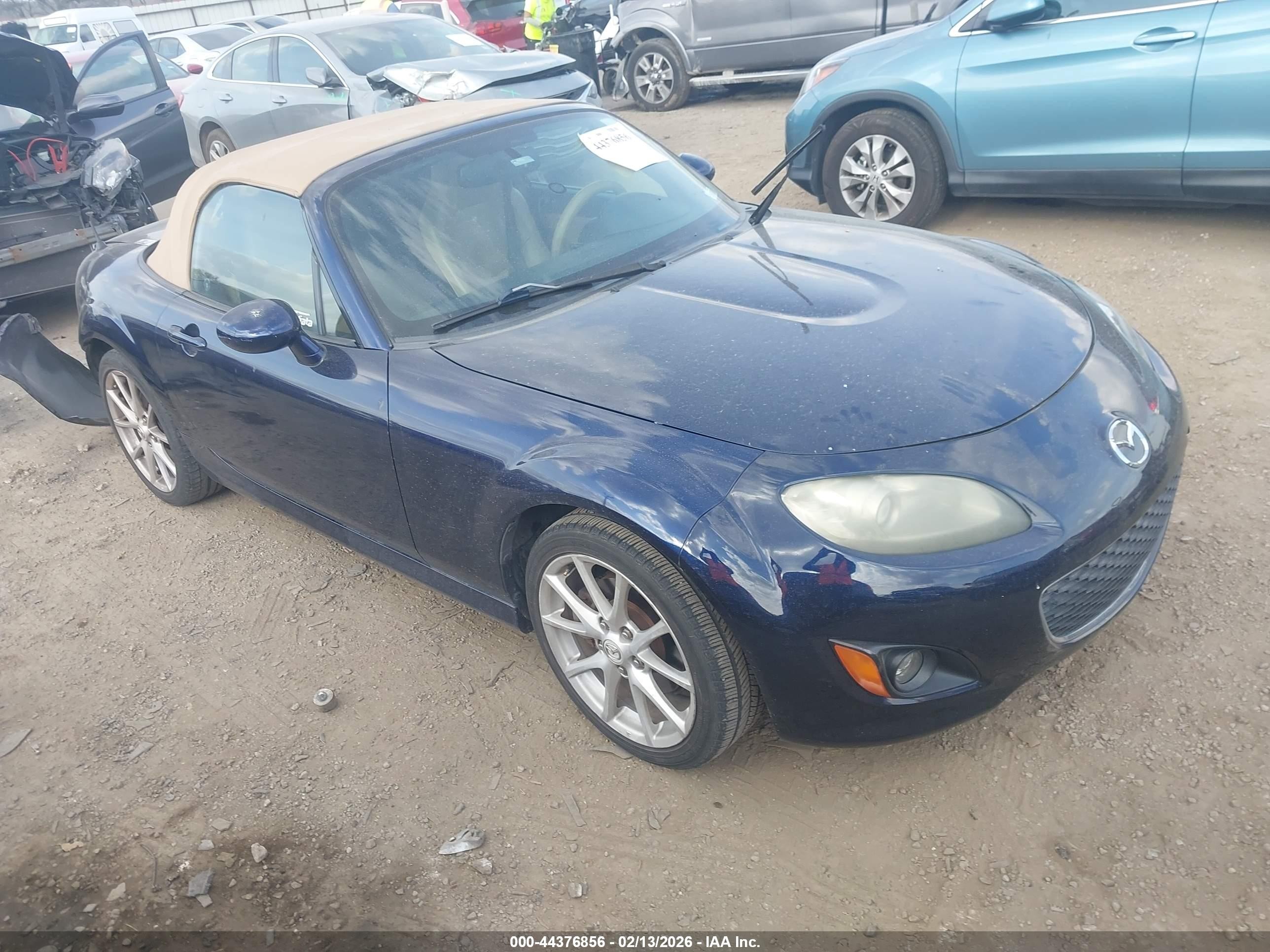 2010 Mazda Mx-5 Miata Grand Touring Синий vin: JM1NC2EF1A0208136