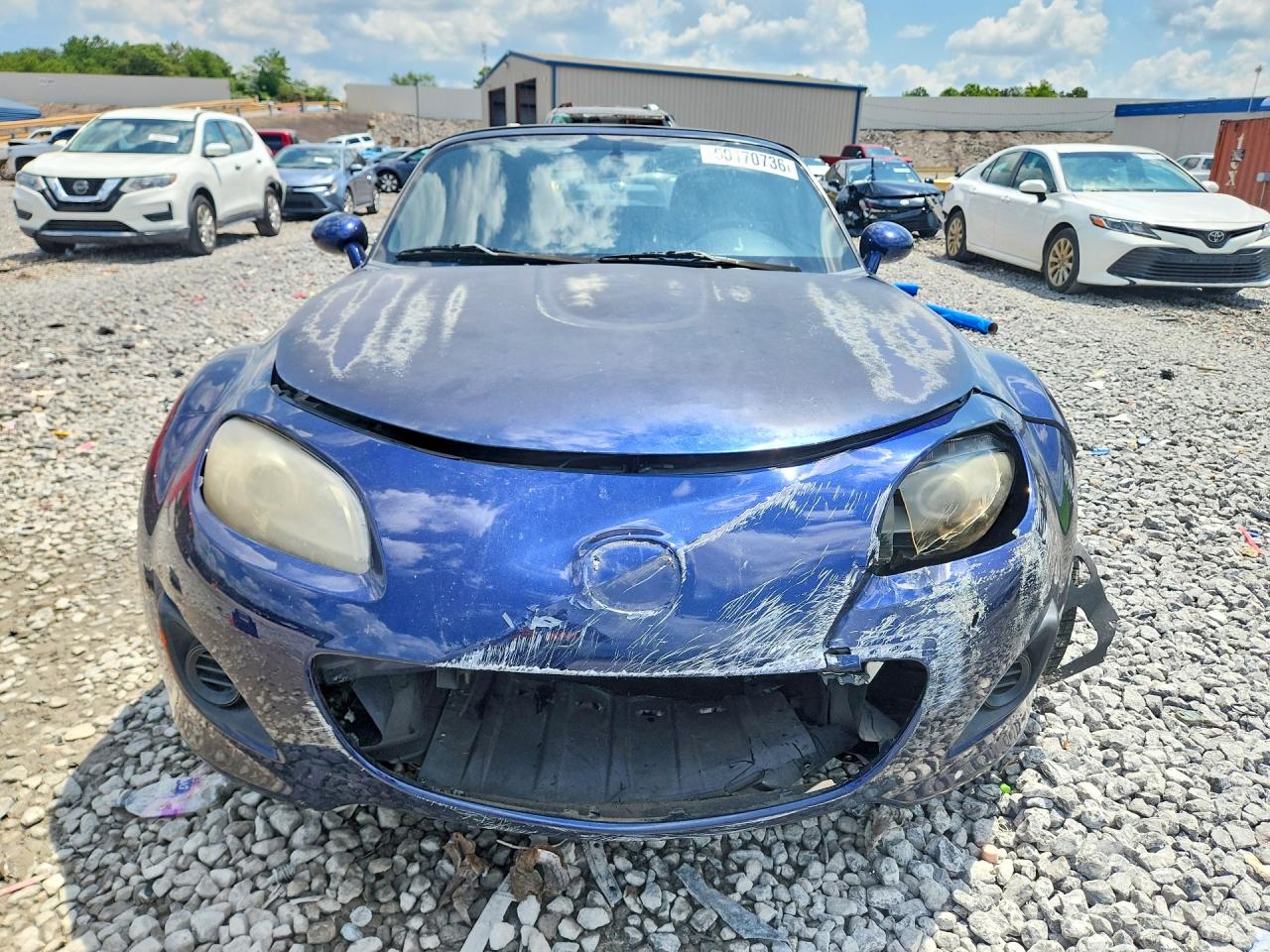 2010 Mazda Mx-5 Miata Blue vin: JM1NC2EF1A0208170