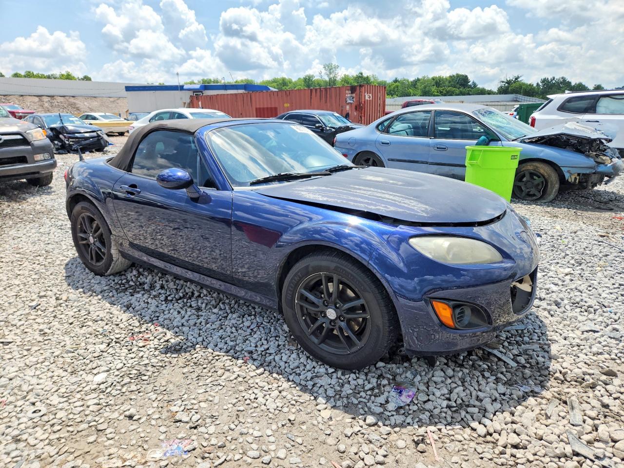 2010 Mazda Mx-5 Miata Blue vin: JM1NC2EF1A0208170