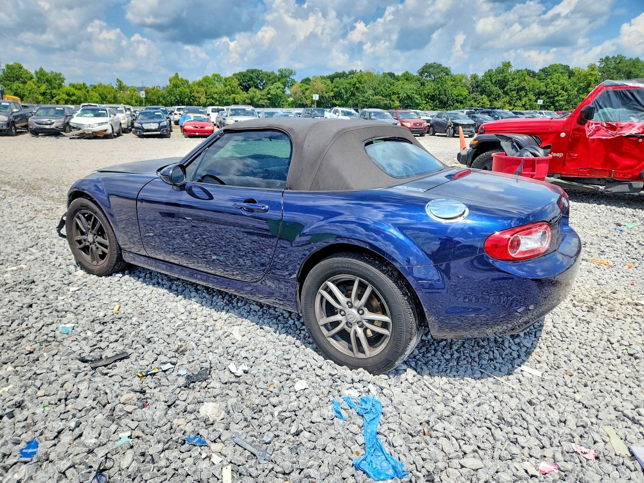 2010 Mazda Mx-5 Miata Blue vin: JM1NC2EF1A0208170