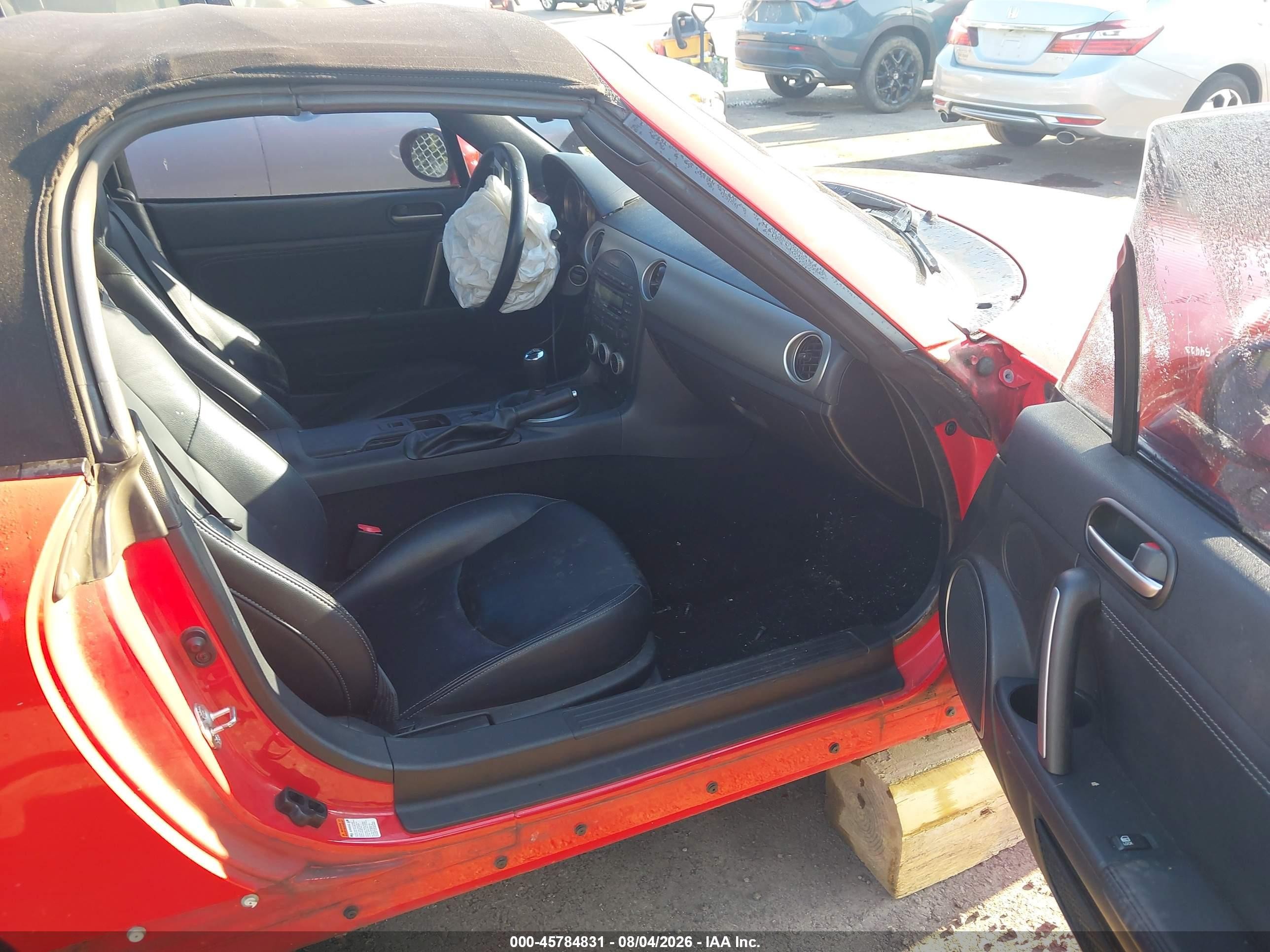 2010 Mazda Mx-5 Miata Grand Touring Red vin: JM1NC2EF7A0212224