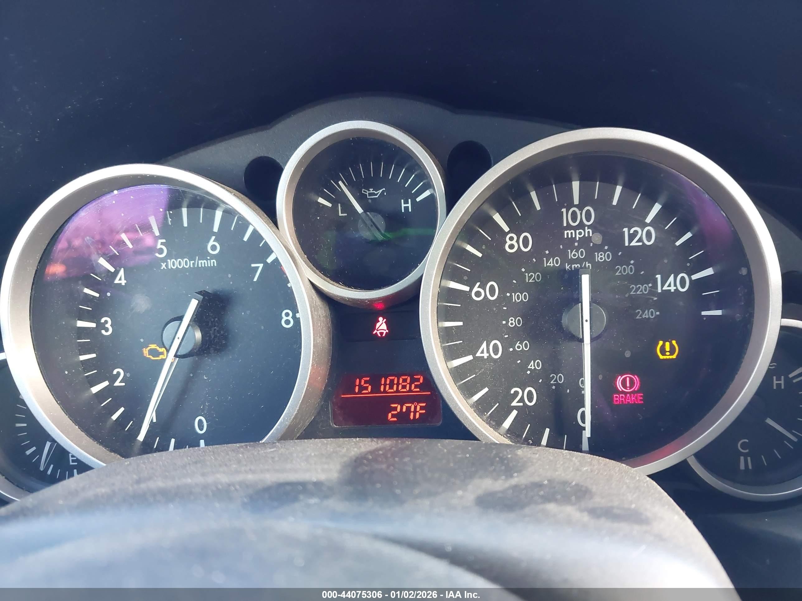 2010 Mazda Mx-5 Miata Touring Maroon vin: JM1NC2EF8A0208747