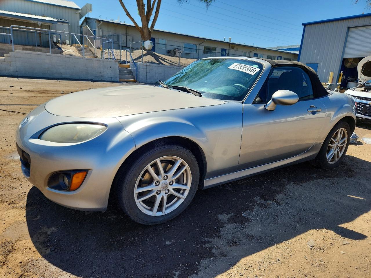 2010 Mazda Mx-5 Miata Silver vin: JM1NC2EF8A0209610