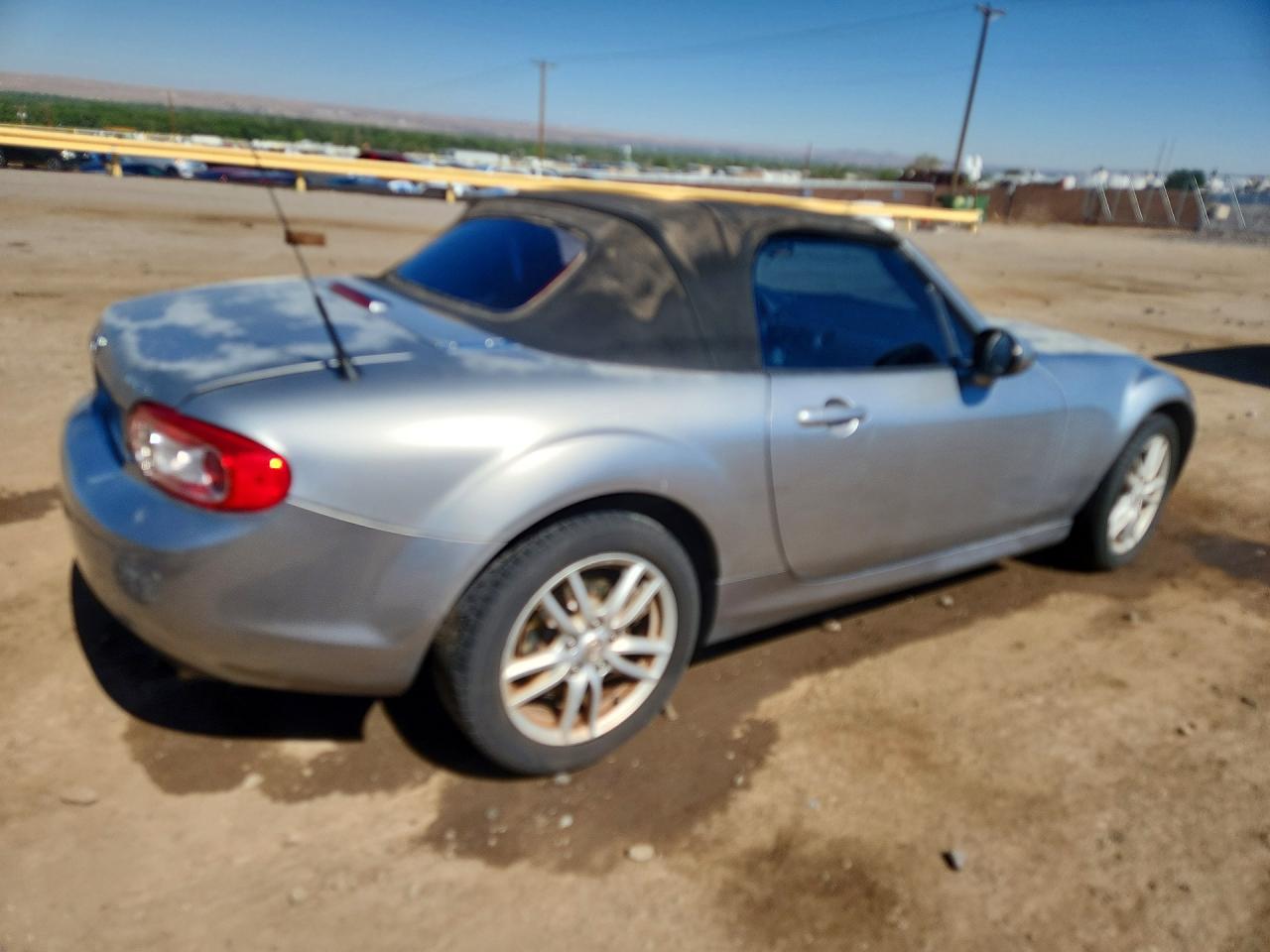 2010 Mazda Mx-5 Miata Silver vin: JM1NC2EF8A0209610