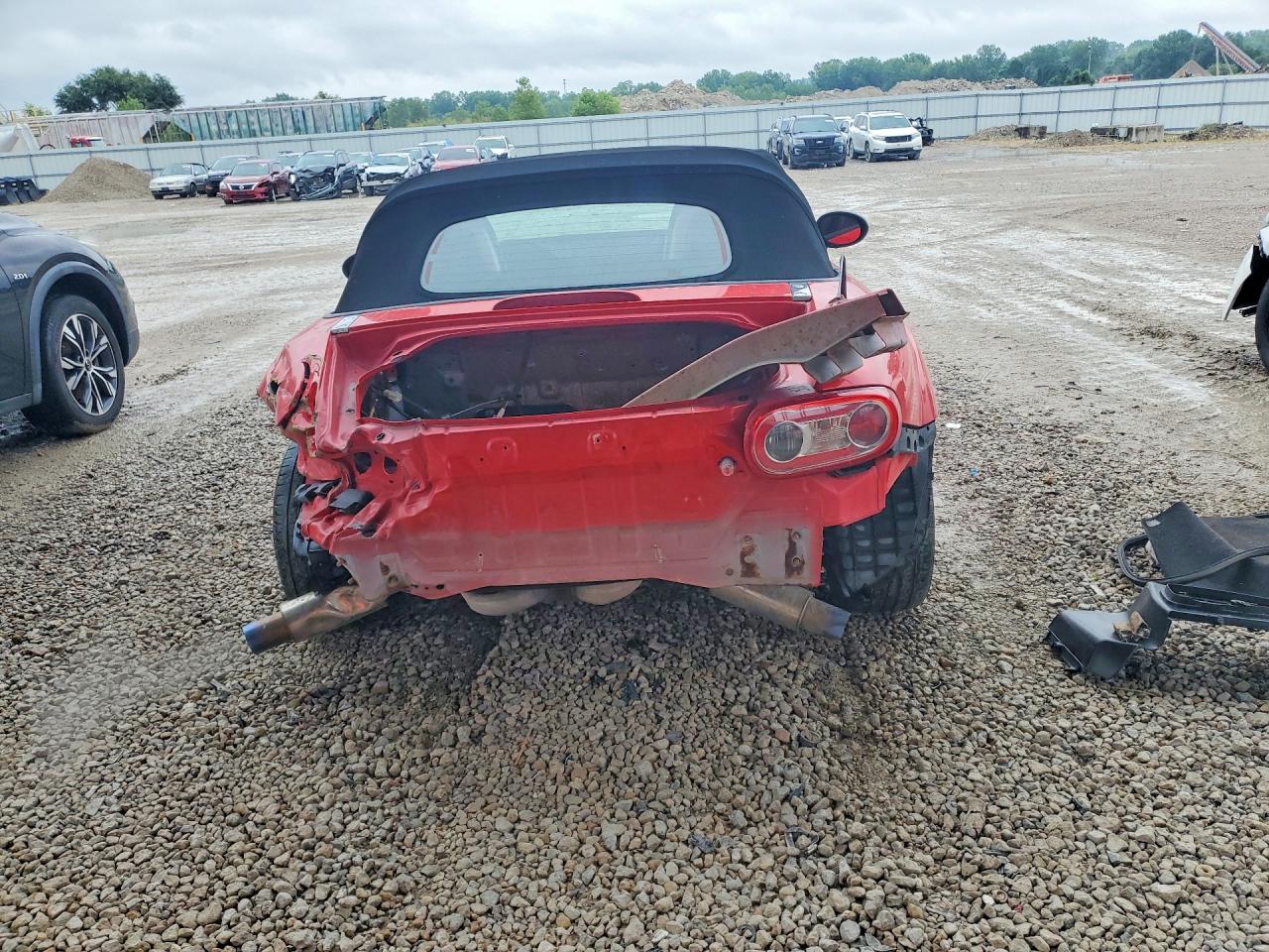 2010 Mazda Mx-5 Miata Red vin: JM1NC2EF9A0207557