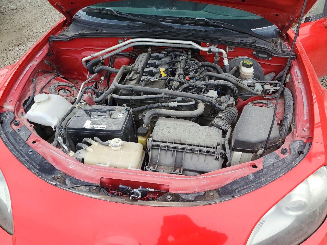 2010 Mazda Mx-5 Miata Red vin: JM1NC2EF9A0207557