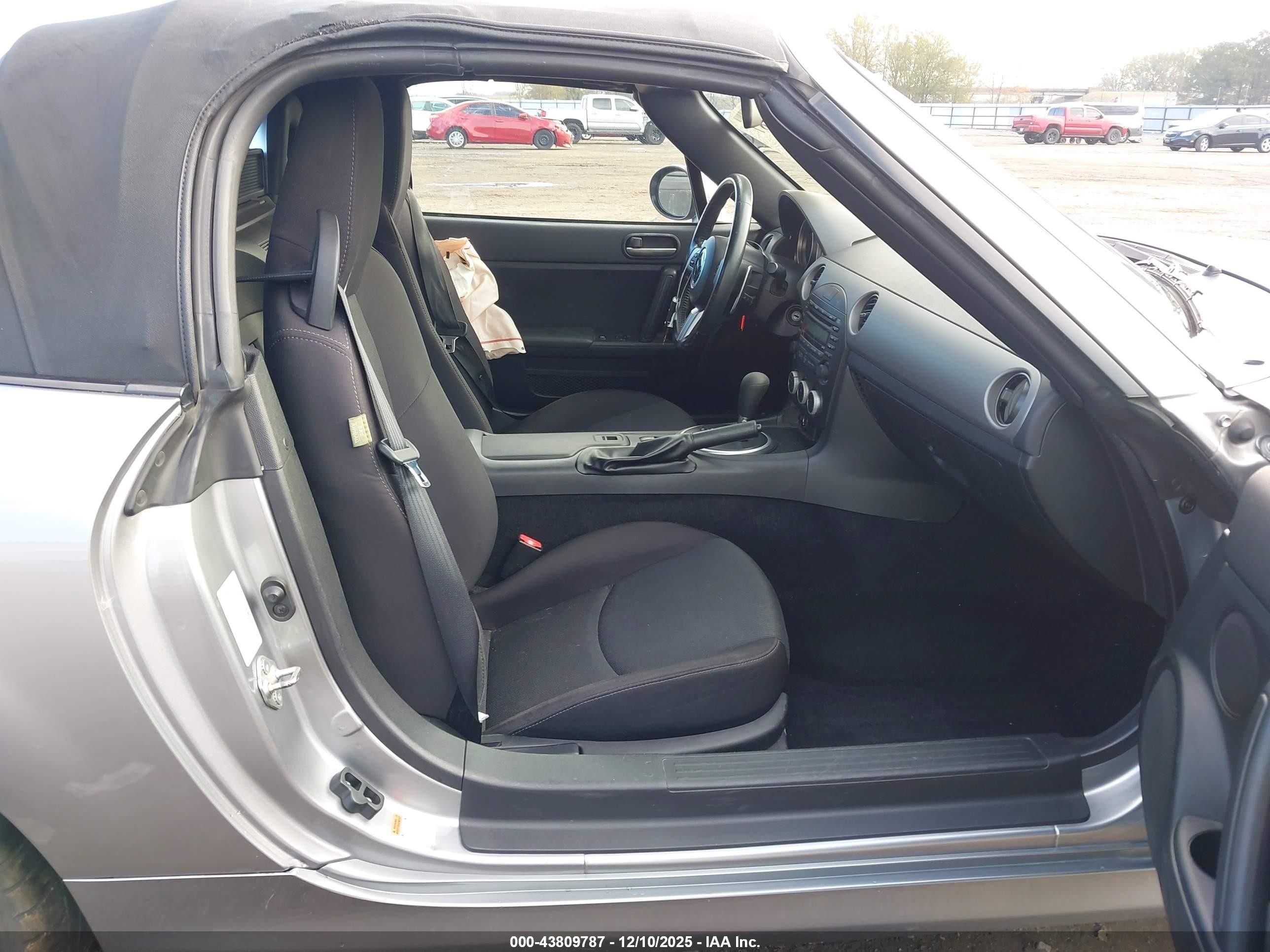 2010 Mazda Mx-5 Miata Sport Gray vin: JM1NC2EF9A0207896