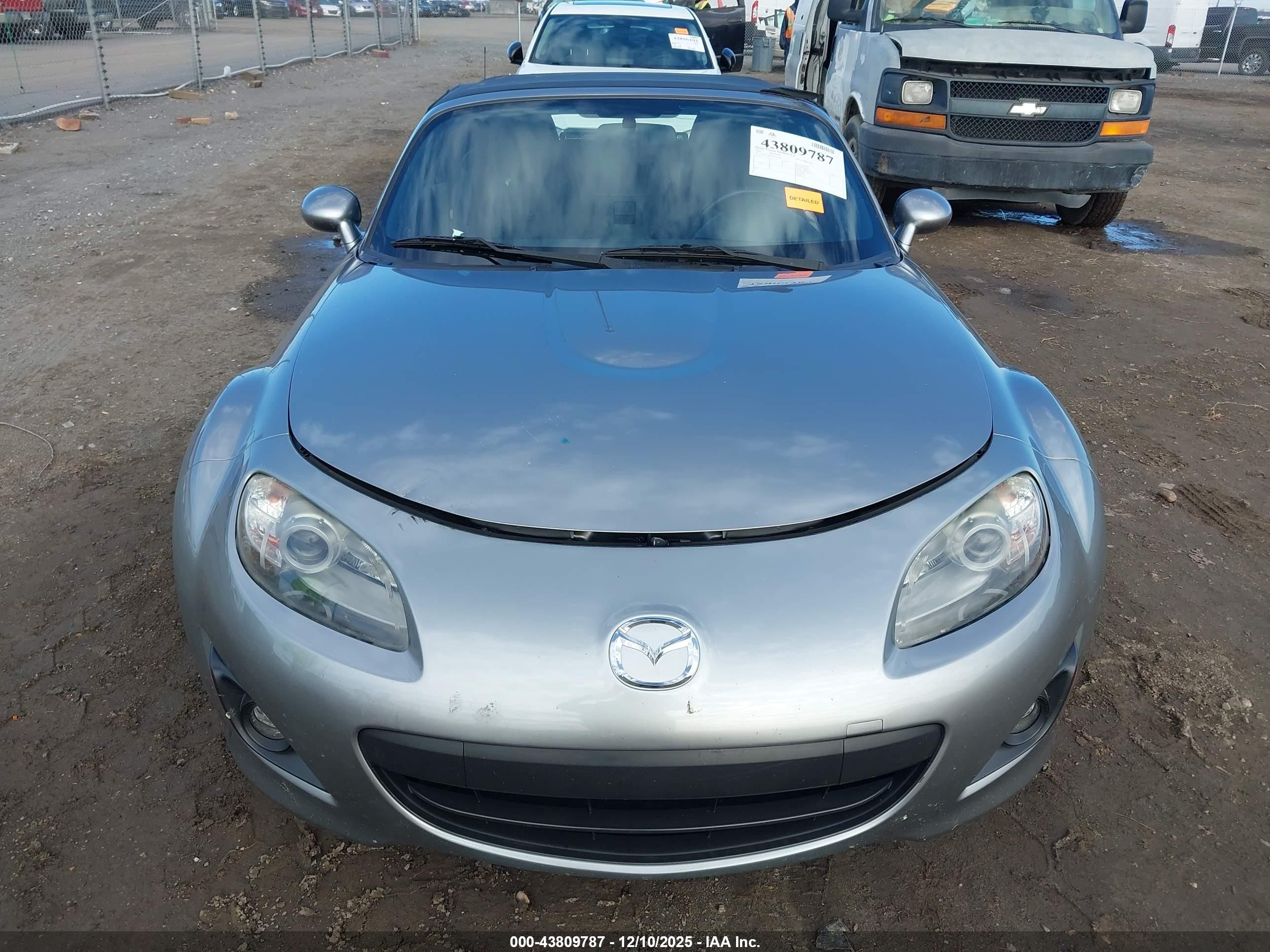 2010 Mazda Mx-5 Miata Sport Gray vin: JM1NC2EF9A0207896