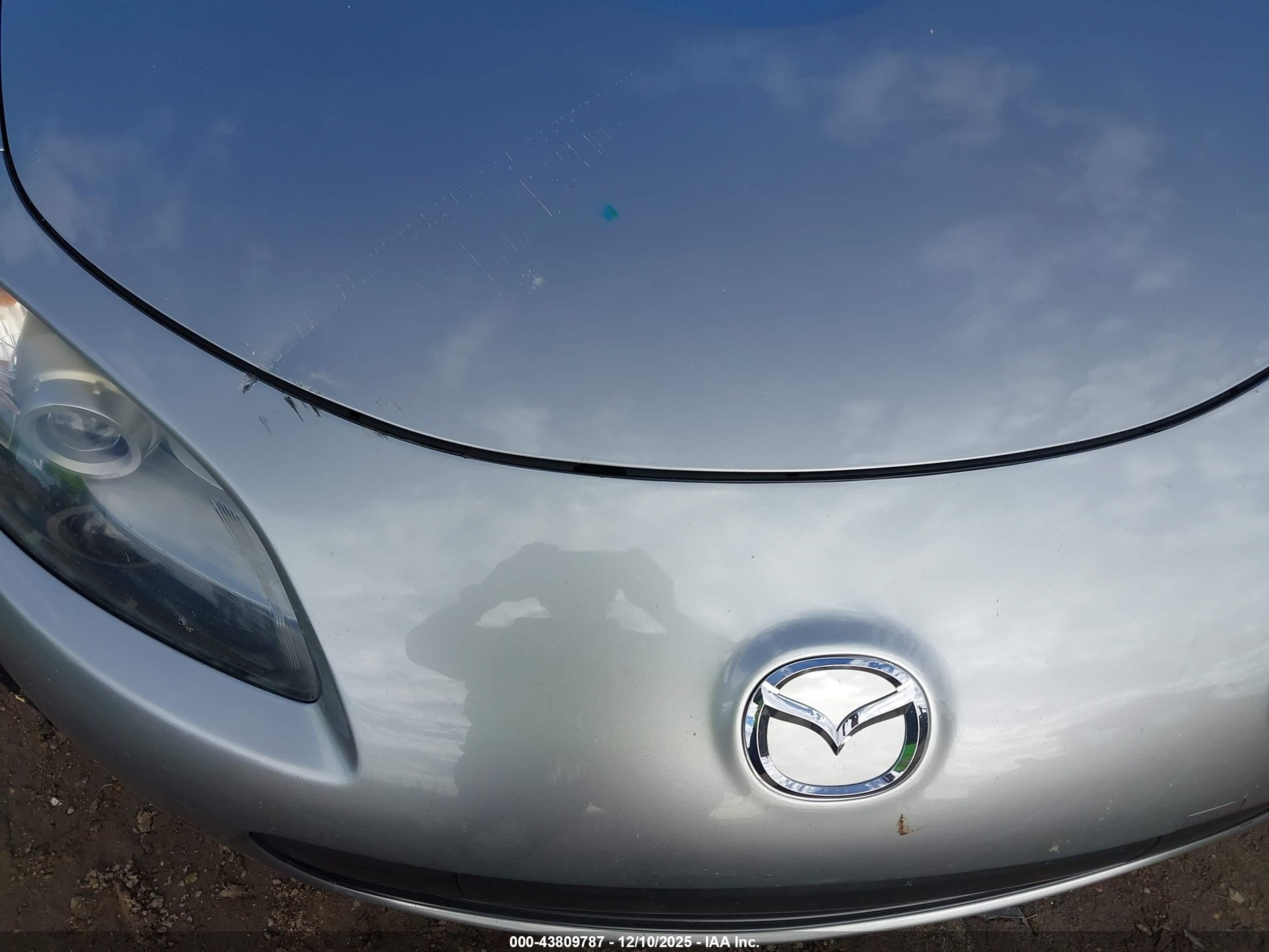 2010 Mazda Mx-5 Miata Sport Gray vin: JM1NC2EF9A0207896